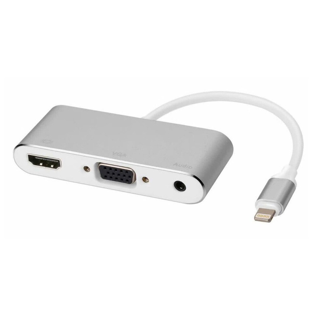 Cáp Chuyển Lightning To Hdmi / Vga / Audio Dành Cho Iphone / Ipad