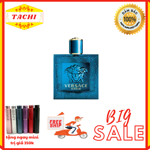 Nước Hoa Nam Versace EROS EDT 100ml BAO TEST-[SIÊU SALE]