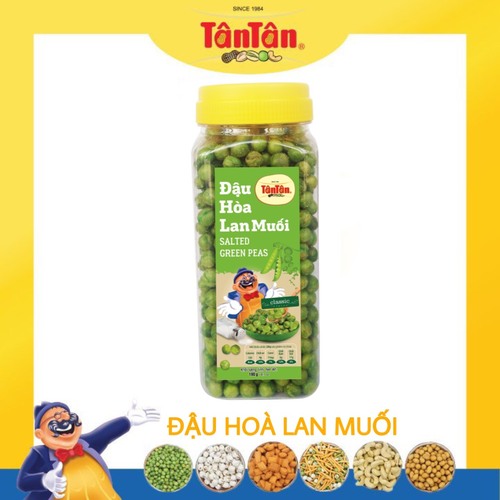 Đậu Hòa Lan Muối Tân Tân (hũ 190g)