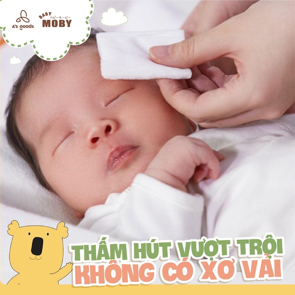 Bông miếng Moby cỡ nhỏ - Sukem Shop