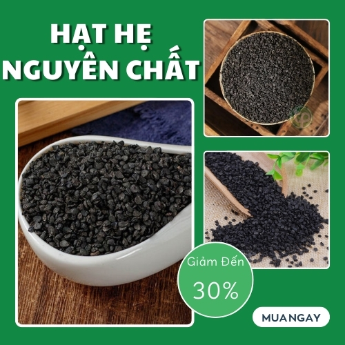 [HOT] Hạt hẹ sấy khô 500g - Thảo Dược Tấn Phát - Hàng công ty chuyên dùng để pha trà hoặc nấu cháo - Hỗ trợ cải thiện sức khoẻ nam giới
