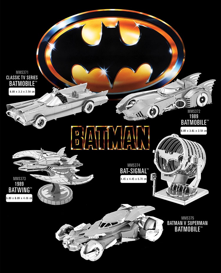 Mô hình thép 3D tự ráp bộ Batman