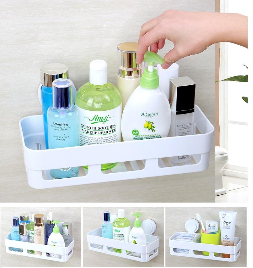 [HCM][ LOẠI TỐT ] KỆ NHỰA HÌNH CHỮ NHẬT DÁN TƯỜNG NHÀ TẮM SIÊU CHẮC - KỆ ĐỰNG NHÀ BẾP TIỆN DỤNG ĐA NĂNG - KHÔNG CẦN KHOAN VÍT