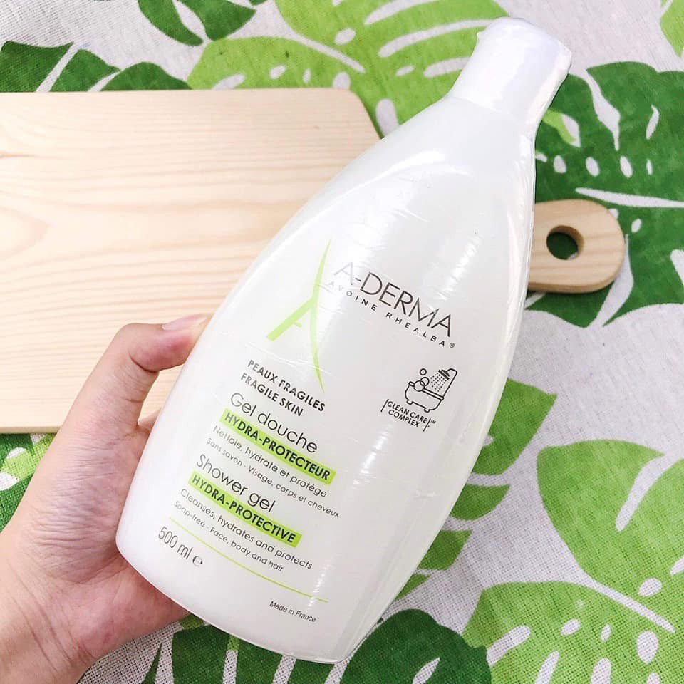 Sữa tắm giảm mụn lưng viêm lỗ chân lông aderma 500ml