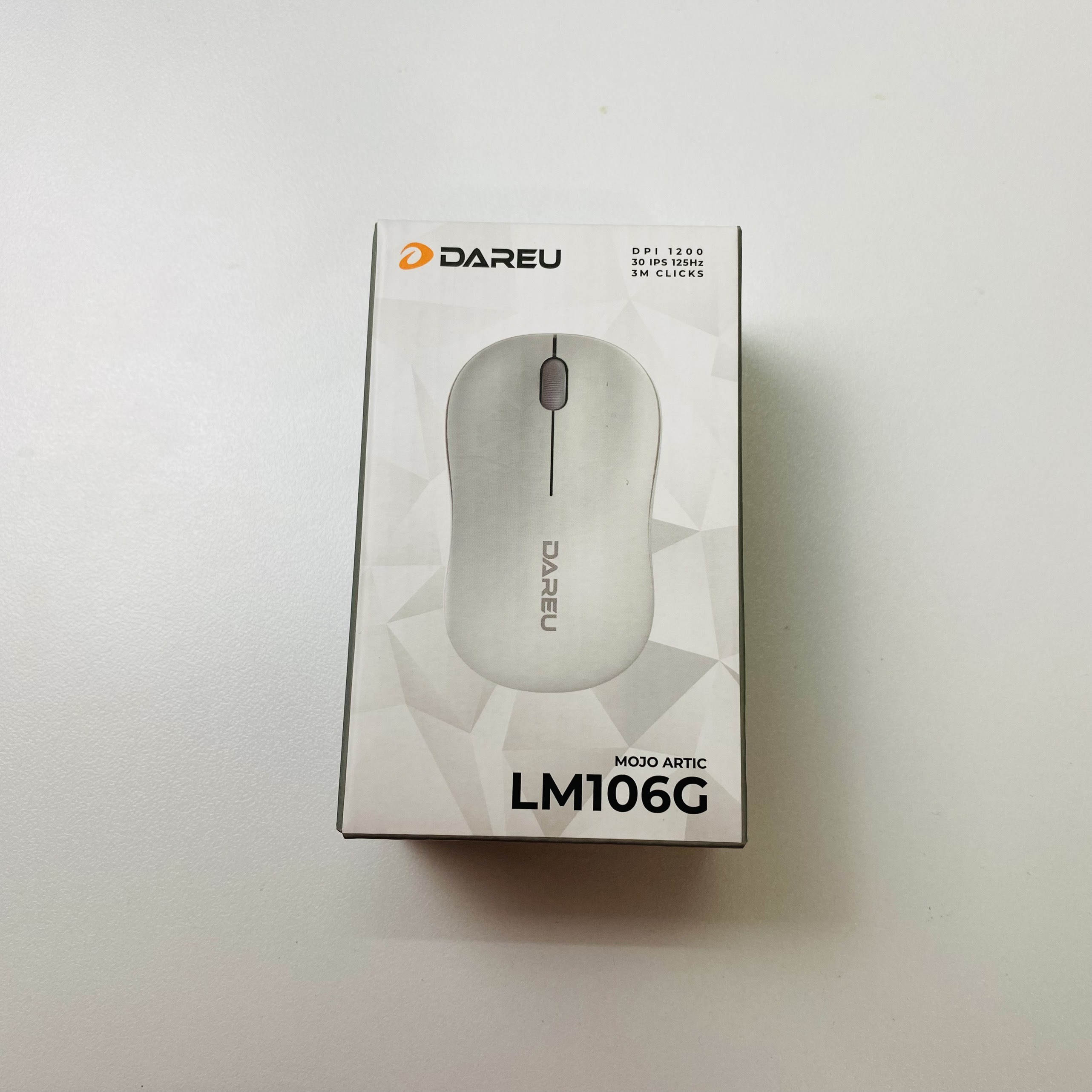 Chuột không dây Dareu LM106G Pink / White