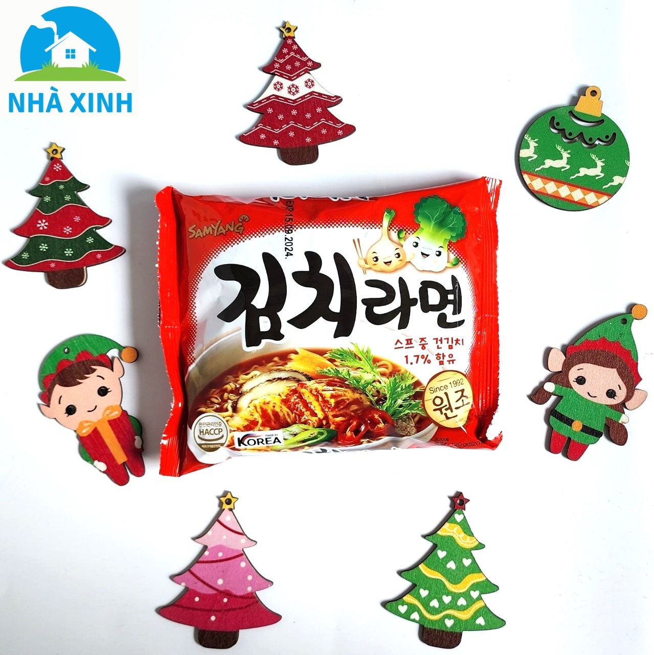 Mì Kim chi Samyang Hàn Quốc 120g/gói (Mì nước)