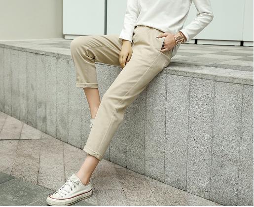 VIDEO THẬT - Quần kaki baggy unisex ( đảm bảo chất  kaki - CÓ HÌNH THẬT )