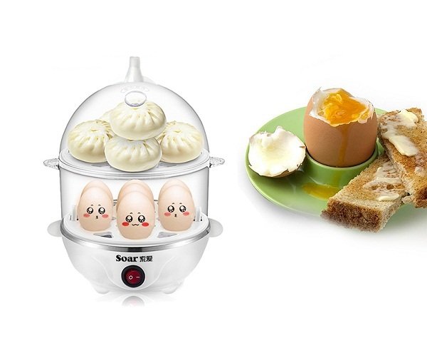 Máy luộc trứng, hấp thức ăn siêu tốc Soar