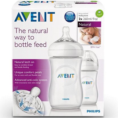 Bình sữa Philip Avent  Natural 260ml