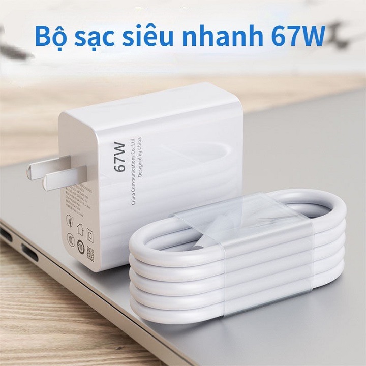 Bộ sạc nhanh xiaomi 67w, 33w usb sang type c sạc mọi máy củ cáp sạc nhanh xiaomi 67w xiaomi, samsung, oppo, vivo