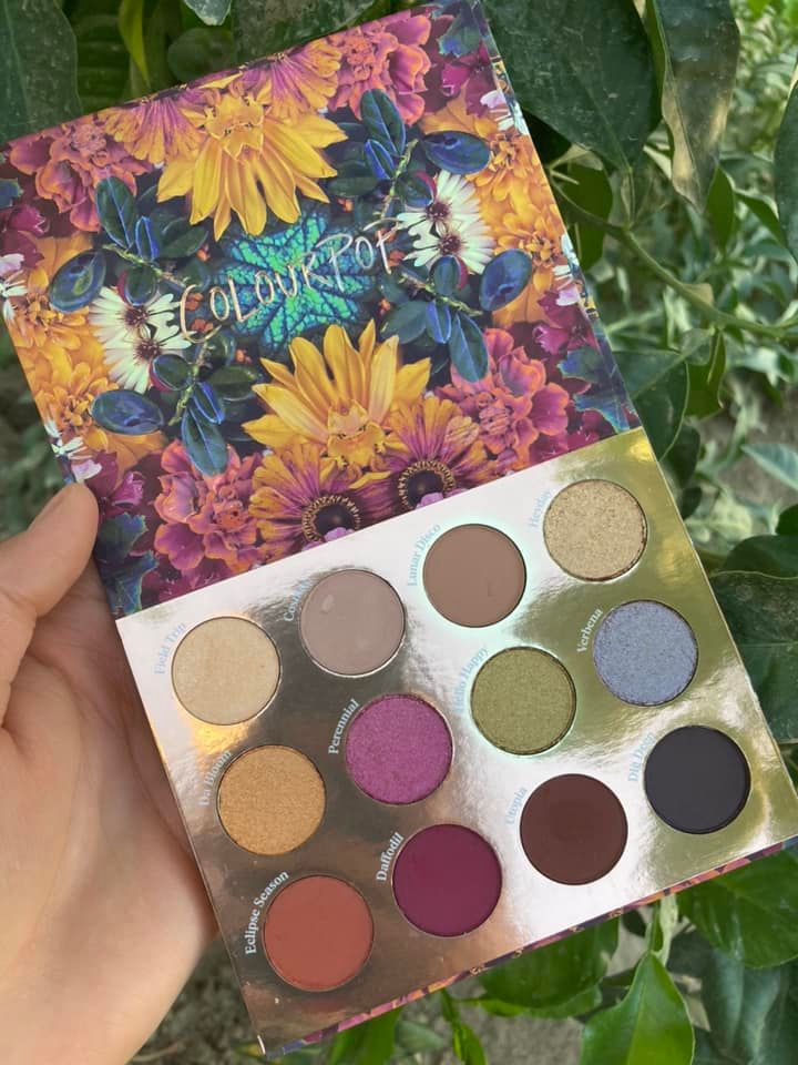 Bảng phấn mắt 12 ô màu colourpop sonic bloom