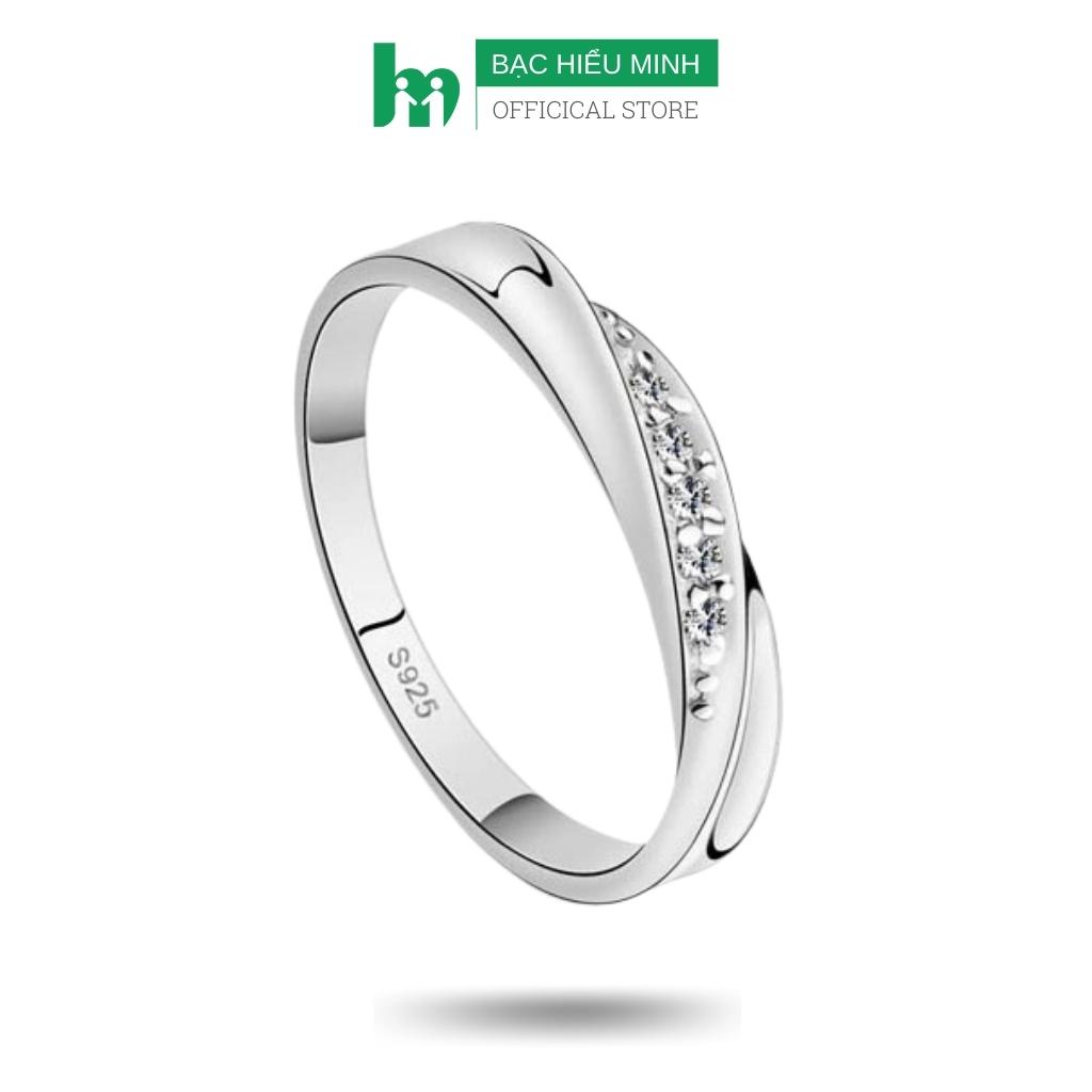 Nhẫn nữ bạc hiểu minh nu246