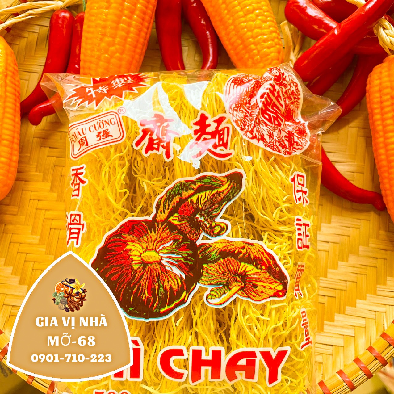 MÌ CHAY CHÂU CƯỜNG ĐẶC BIỆT 500GR
