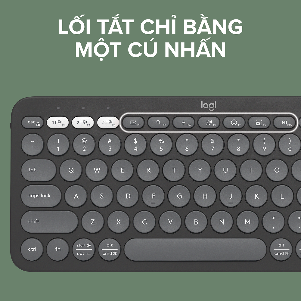 Bàn phím Logitech K380s - (Pebble 2 Keysboard - K380s)
