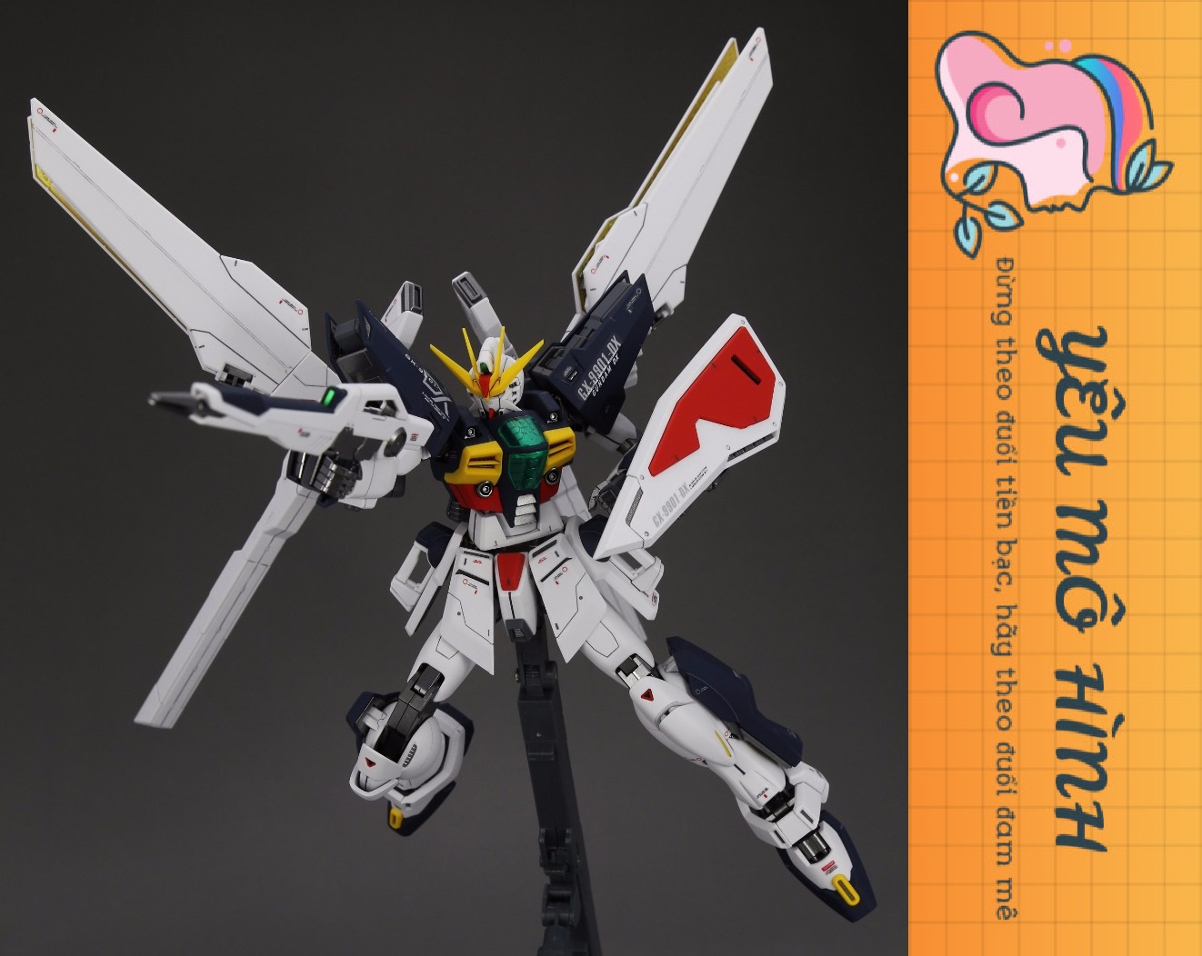 Gundam MG Double X (Daban) Tặng kèm Decal nước