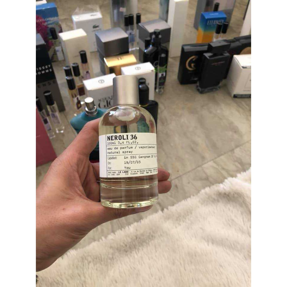 Nước hoa Le Labo Neroli 36 Test 10ml/20ml Spray / Chuẩn authentic -𝐌𝐨𝐨𝐌𝐨𝐨𝐒𝐭𝐨𝐫𝐞𝟗𝟓-