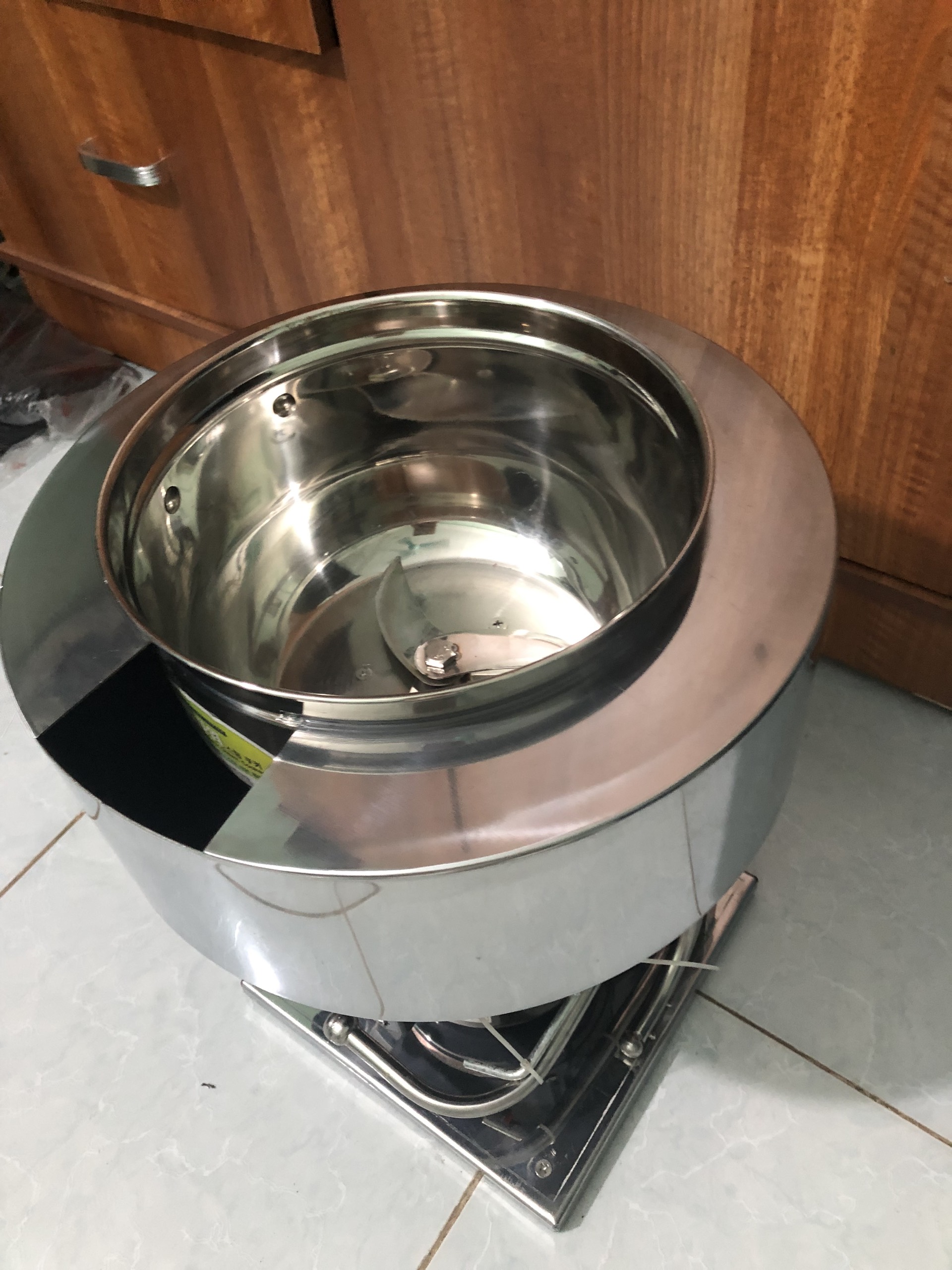 Máy xay thịt cá làm giò lụa, chả cá, giò sống, mọc, xay pa tê 3kg/lần
