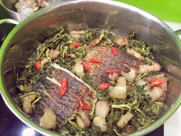 Rau sắn muối chua - Đặc sản Phú Thọ