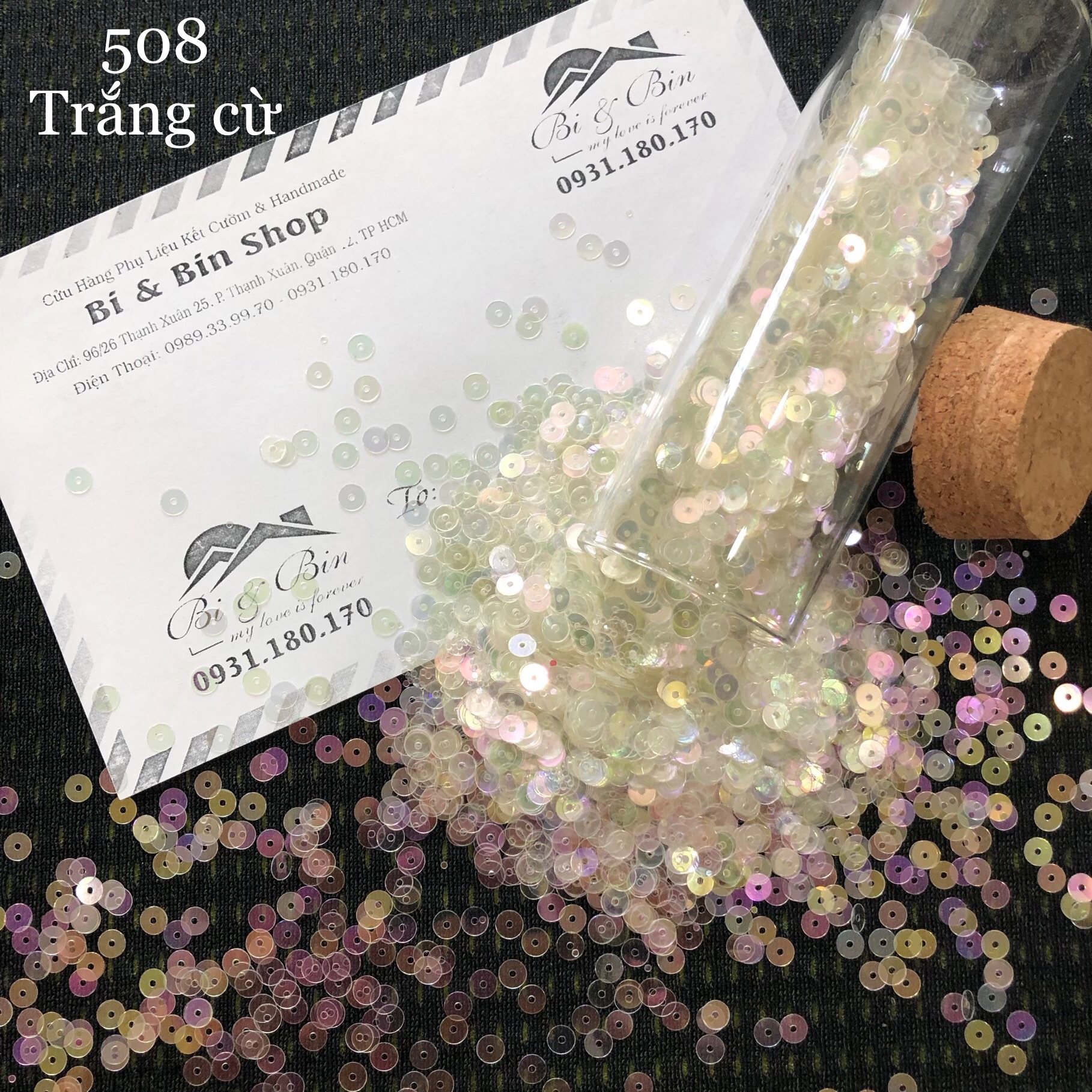 Kim Sa Vảy Cá (Phẳng) 5mm