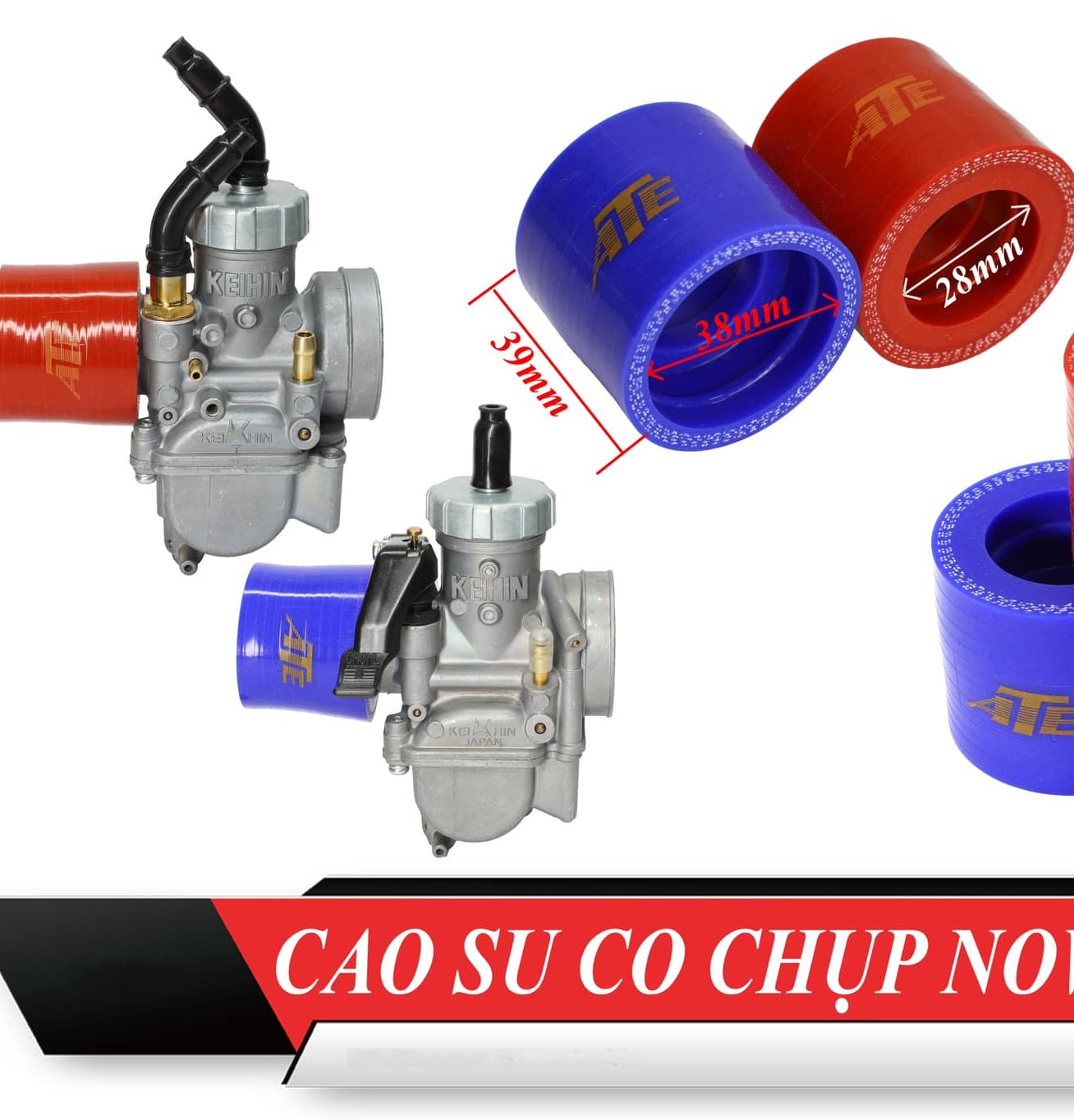 CO CAO SU GẮN BÌNH XĂNG  GA DẸP - NOVA - NẮP CHAO ATE