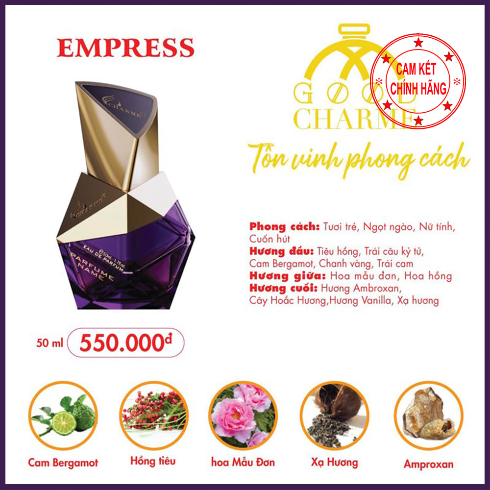 Nước Hoa Nữ Good Charme Empress 50ml