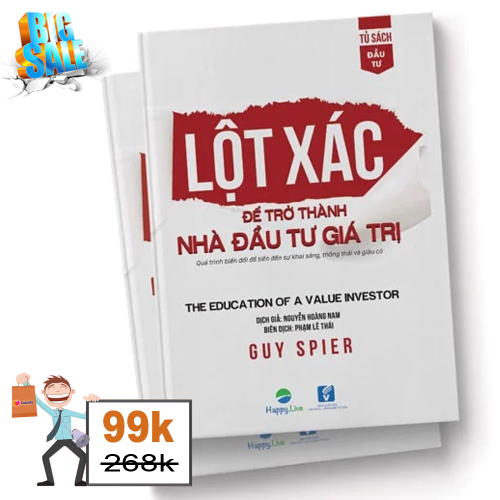 BÁO GIÁ NGHỆ THUẬT ĐẦU TƯ DHANDHO - THE DHANDHO INVESTOR | Shopee Lazada Sendo Tiki mới nhất 14 Lột xác để trở thành nhà đầu tư giá trị - The education of a value investor