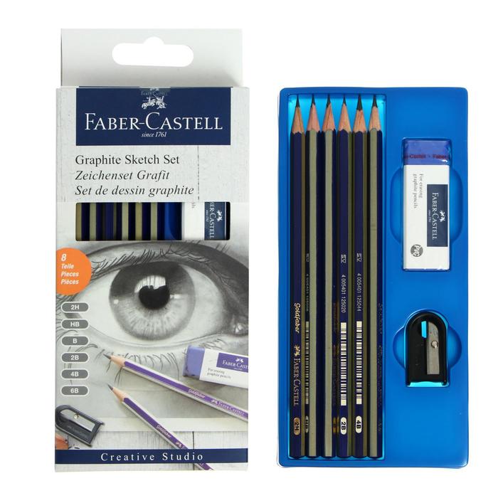 [OFFICIAL] Bộ Bút Chì Sketch Goldfaber, 6 Cây