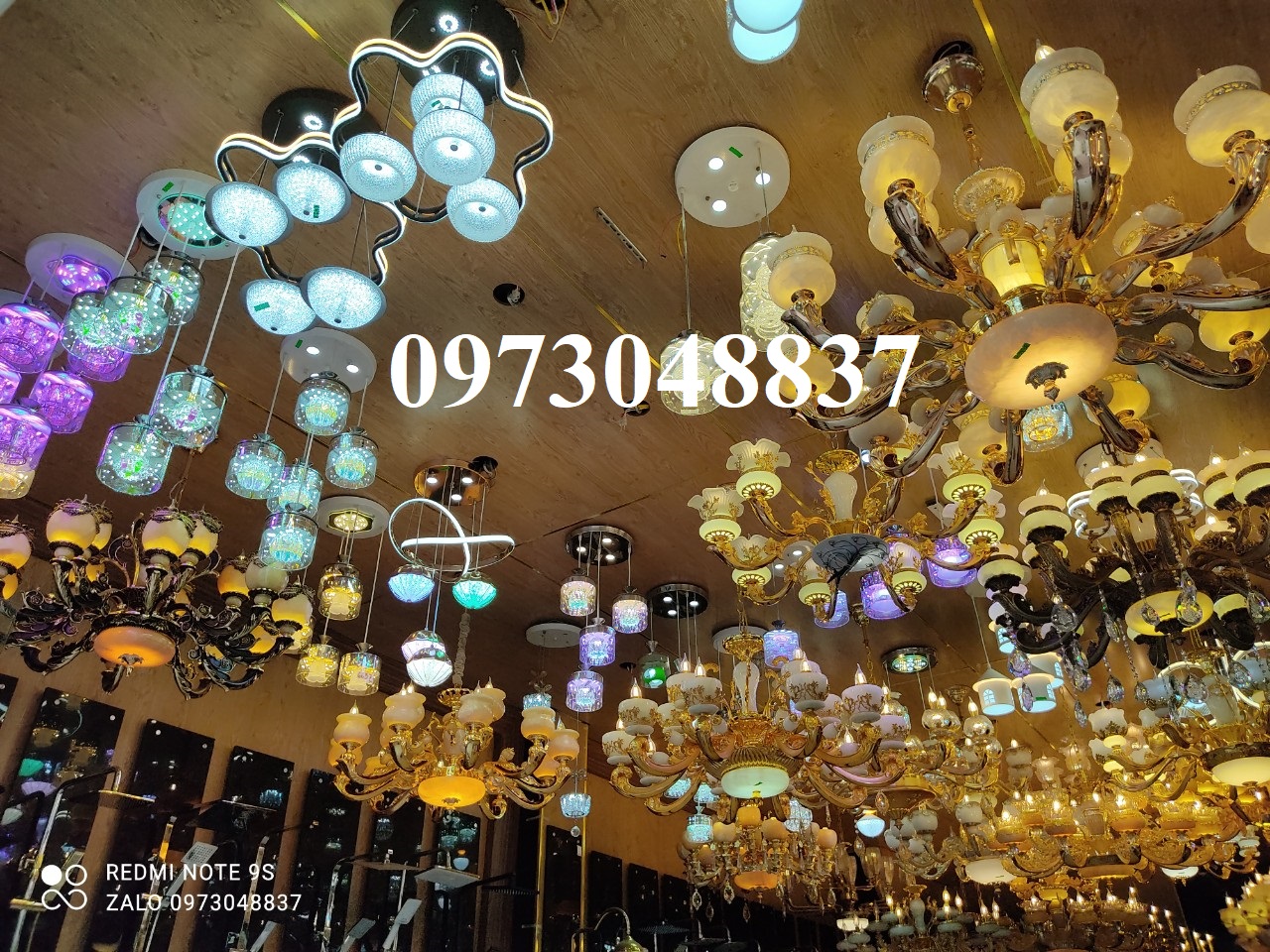 Đèn thả trần - Đèn thả trang trí pha lê