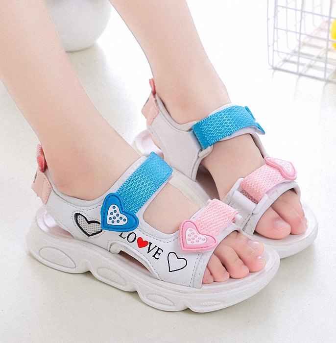Sandal bé gái từ 3 đến 15 tuổi Phong Cách Hàn Quốc , dép xăng đan bé gái SHQ19