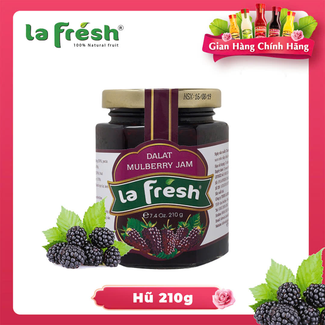 [HCM]Mứt Dâu Tằm LaFresh Đà Lạt 210g