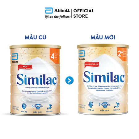 Sữa bột Similac PRODI-G 2+ 1.6kg Mới
