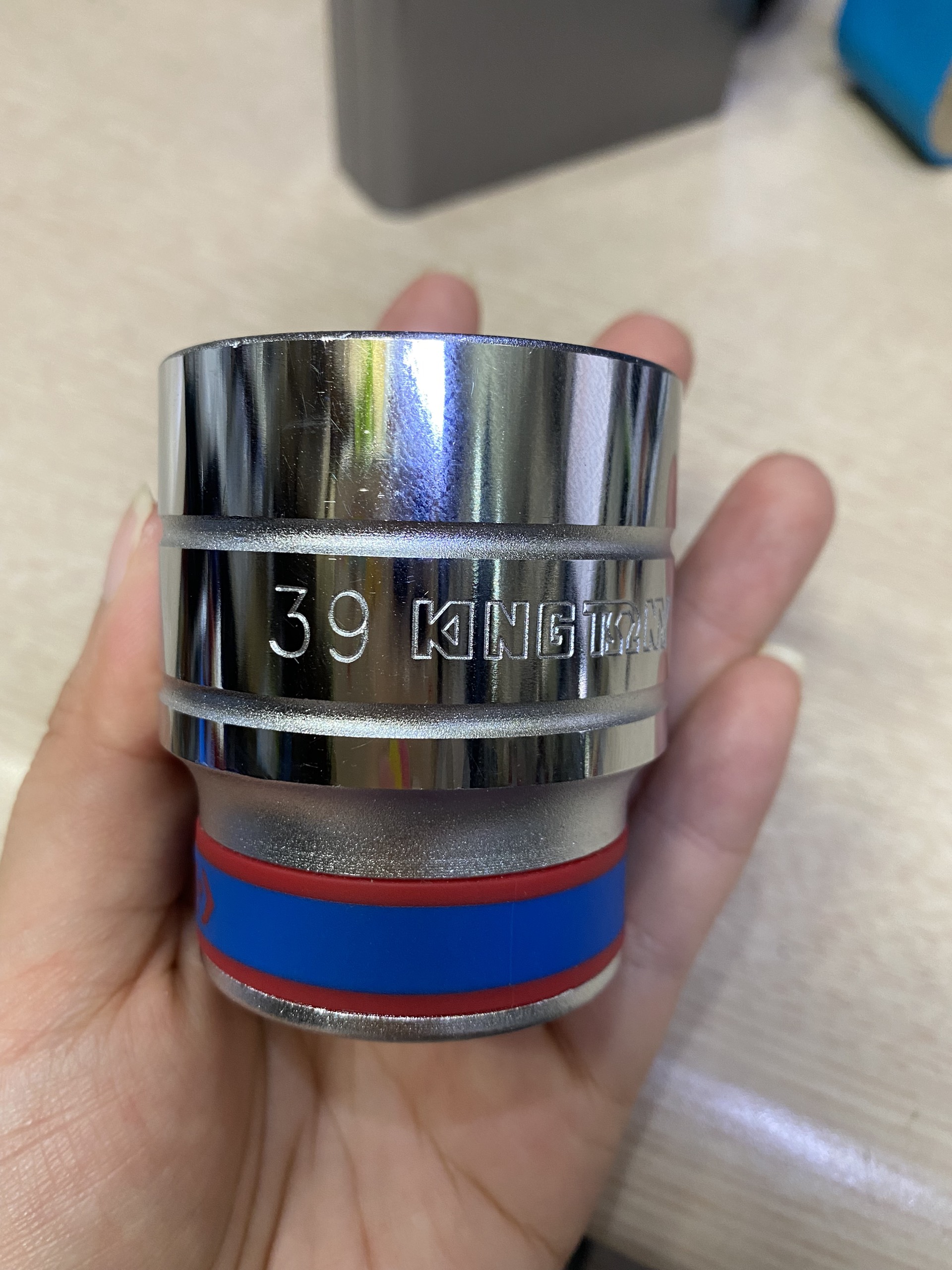 Bộ Đầu Tuýp, Khẩu 39mm Lỗ 3/4 Kingtony Mở Nồi Xe Ga Và Đầu Chuyển Chính Hãng