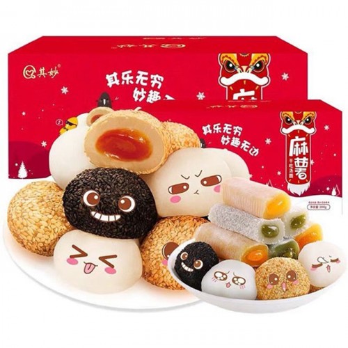 2kg bánh mochi tròn mix vị