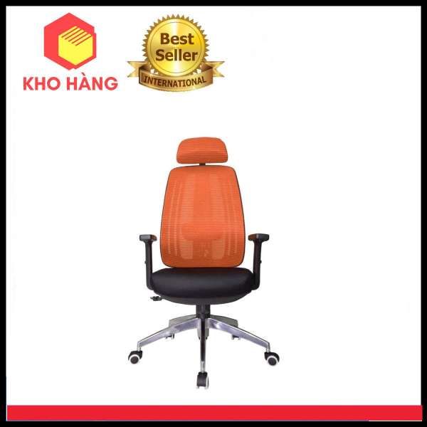 Ghế Dành Cho Văn Phòng Cao Cấp Lưng Cao KHCM3313 (Cam)