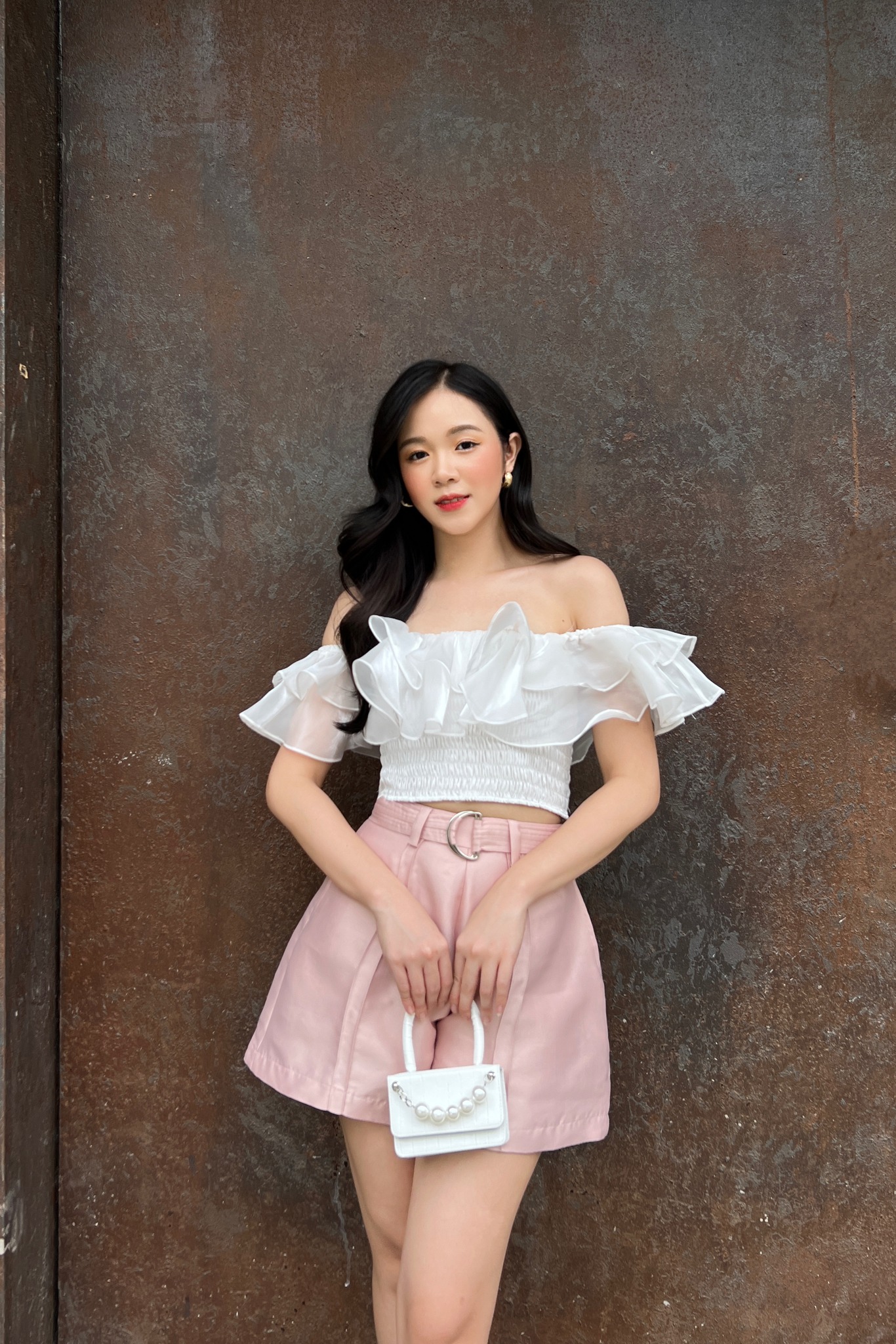 OLV - Áo Kattie Top in White