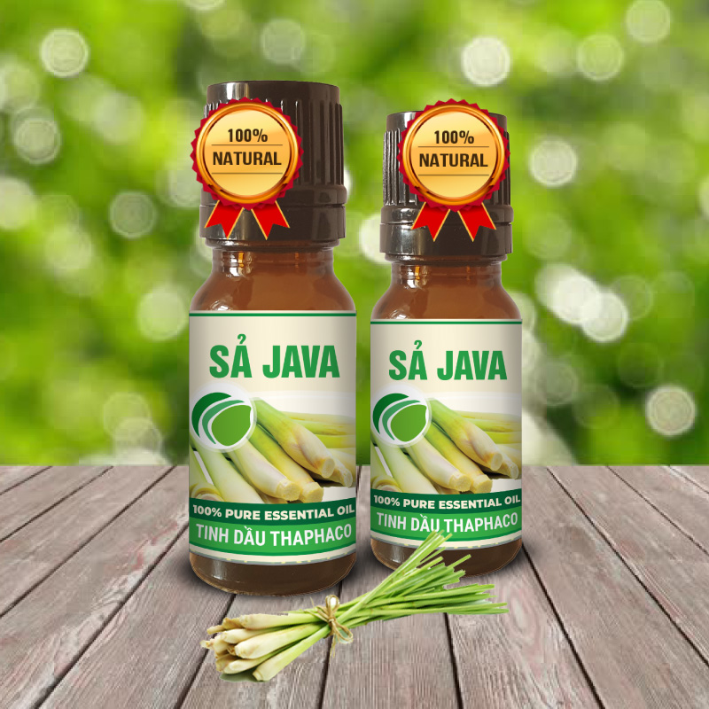 Tinh Dầu Sả Java Thiên Nhiên Nguyên Chất 10ml Thaphaco
