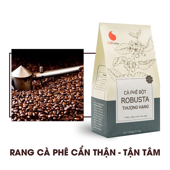 Cà phê bột Thượng Hạng - nguyên chất 100% - Light Coffee - 500gr