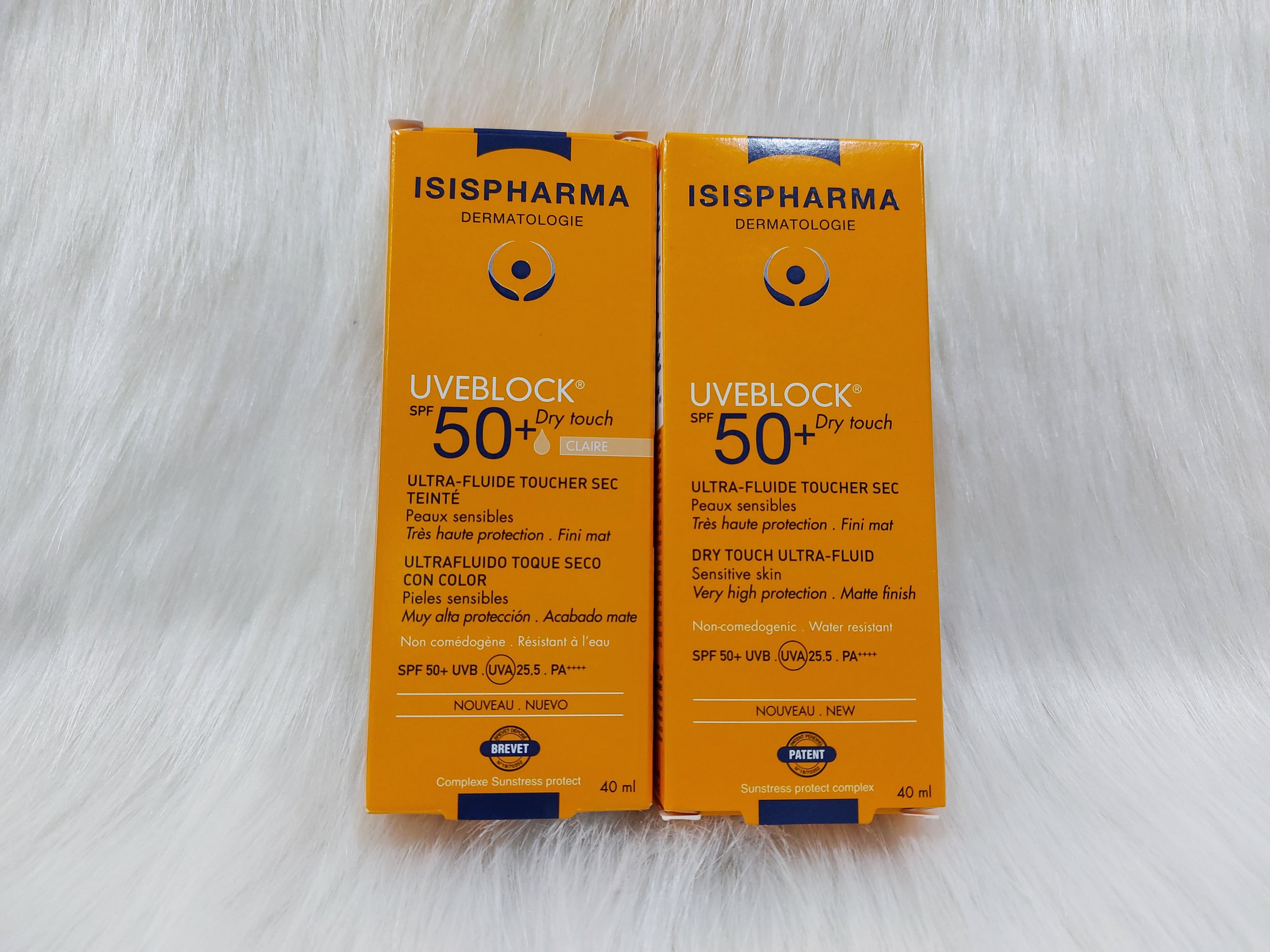 Kem chống nắng dành cho da dầu nhờn spf50+ isis pharma uveblock 50