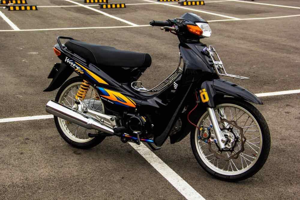 Baga Mũi Satria Gắn Wave