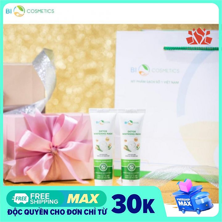 thải độc trắng da DETOX WHITENING MASK