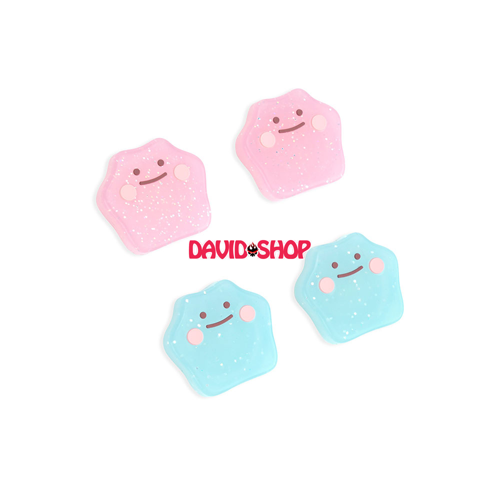 [Moncon] Núm bọc analog Ditto (Pokémon) cao cấp cho tay cầm DualSense (PS5), DualShock 4 (PS4), Pro Controller, Xbox, v.v...