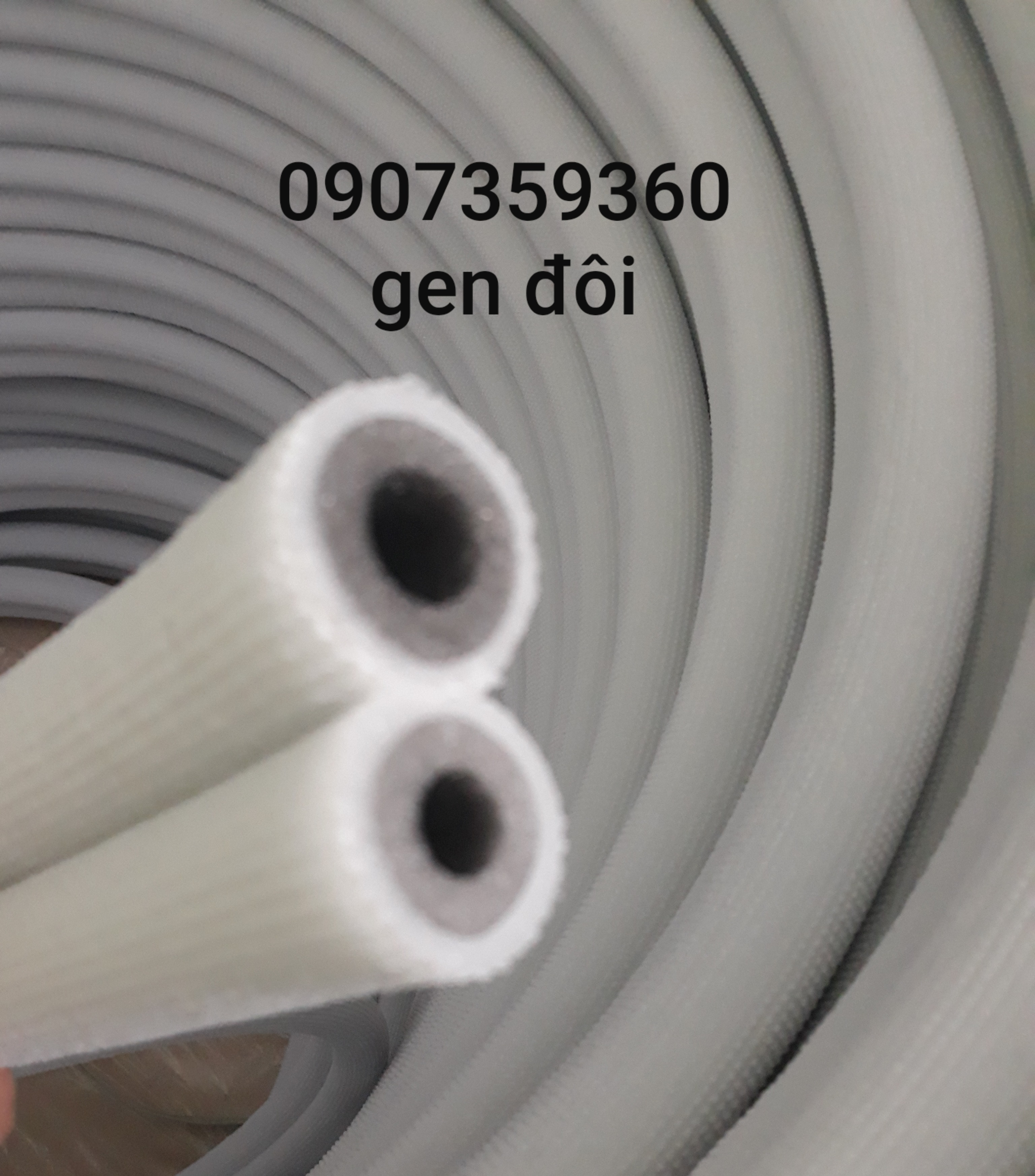 Gen trắng đôi cách nhiệt phi 6-10/6-12