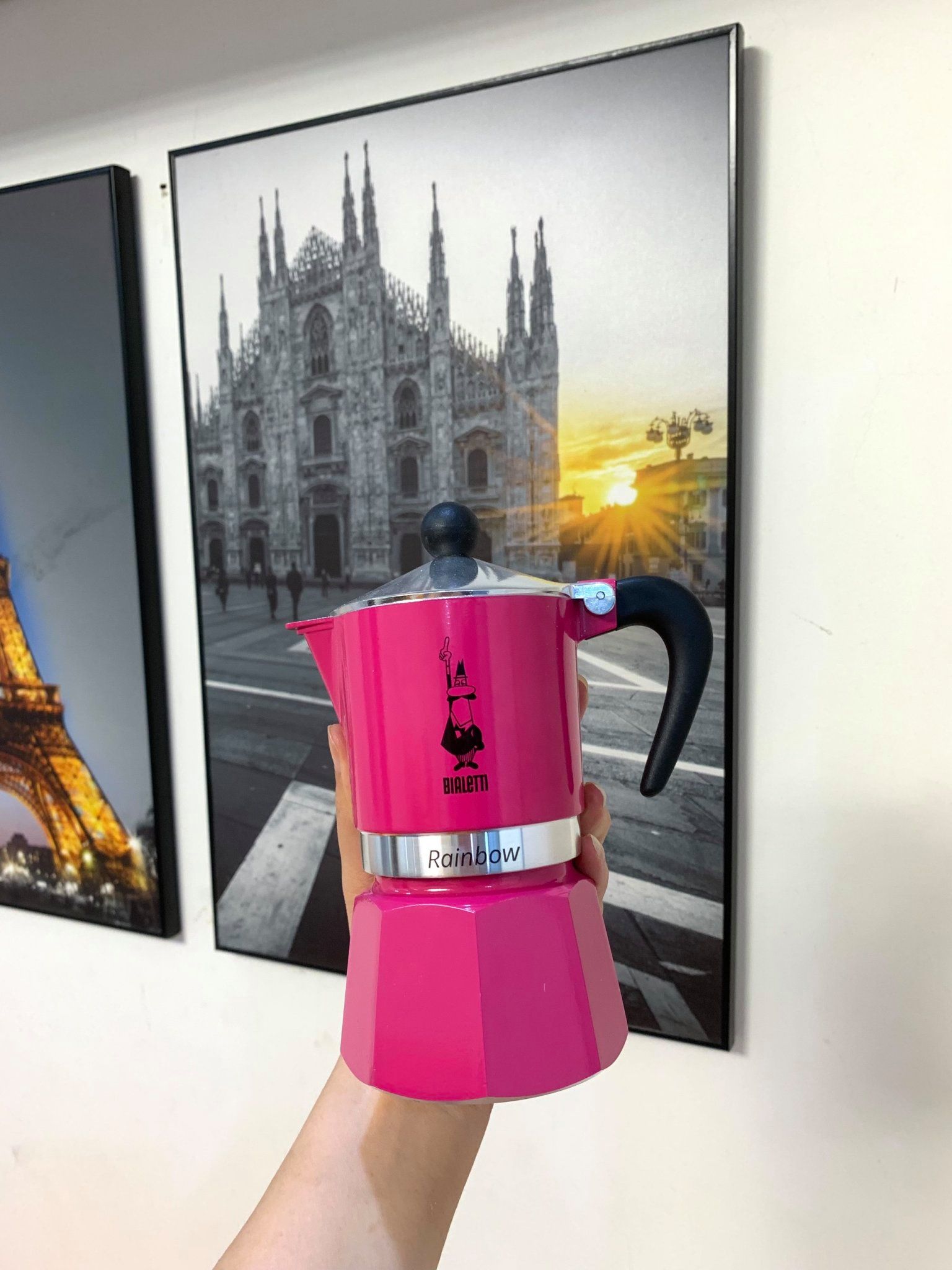 ẤM PHA CÀ PHÊ BIALETTI RAINBOW 3 CUP