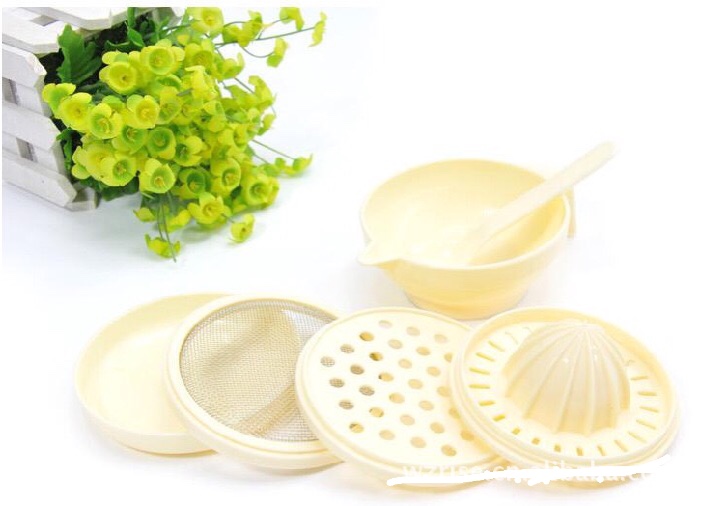 Bộ chế biến ăn dặm kiểu Nhật gồm 7 món