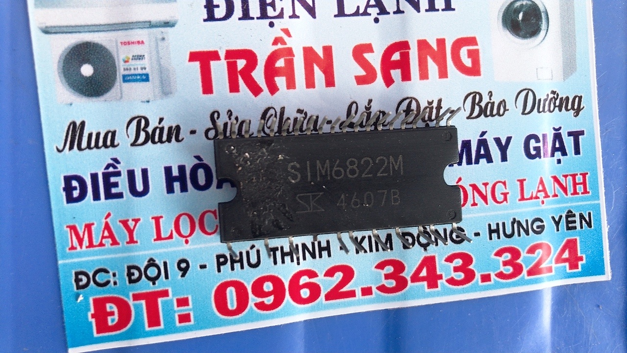 (HÀNG TỐT) IC công suất tủ lạnh SIM6822M SIM6822 6822