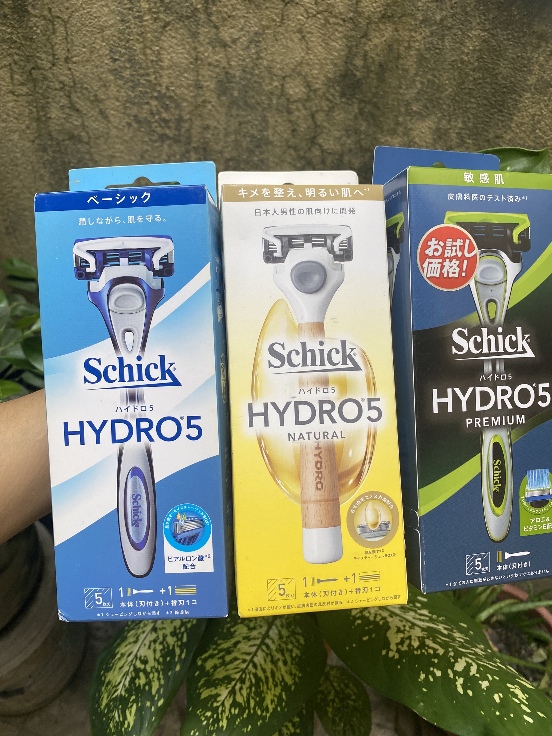 Dao cạo râu Schick Hydro 5 sense - Japan