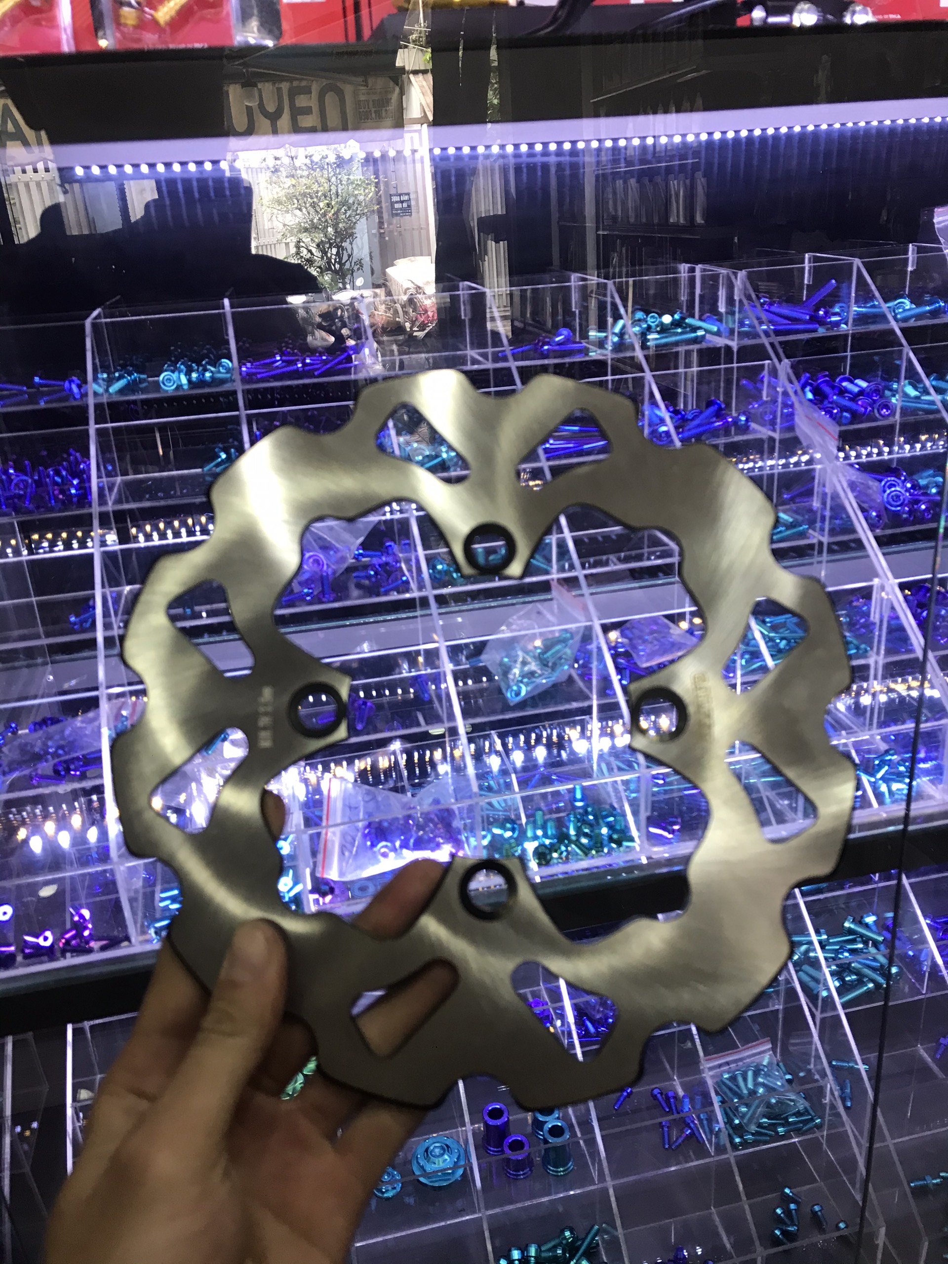 ĐĨA THẮNG SAU GALFER V1 SIZE 220mm EX135