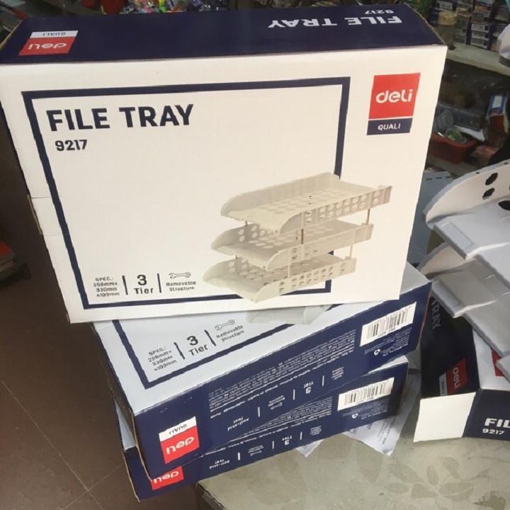 Khay Nhựa 3 Tầng Deli 9217