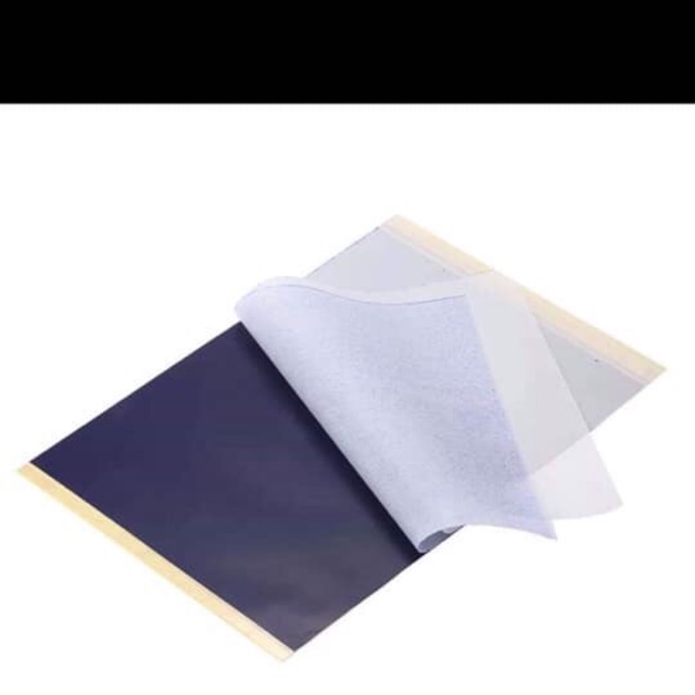 Combo 10 tờ Giấy than scan hình xăm 4 lớp ( scan 4 lớp )