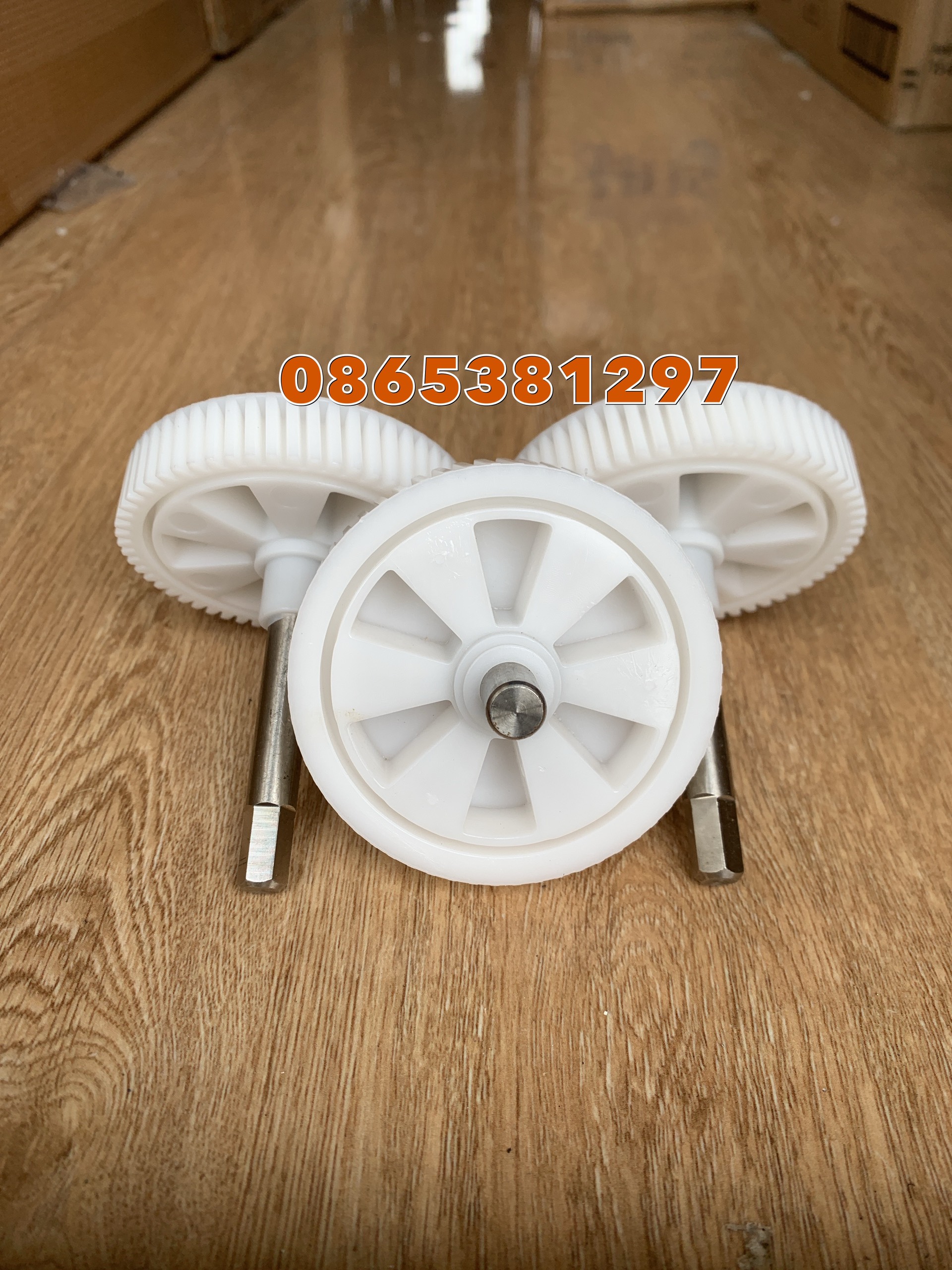 Trục bánh răng máy ép chậm SAVTM JE07- Phụ kiện bichbaohan